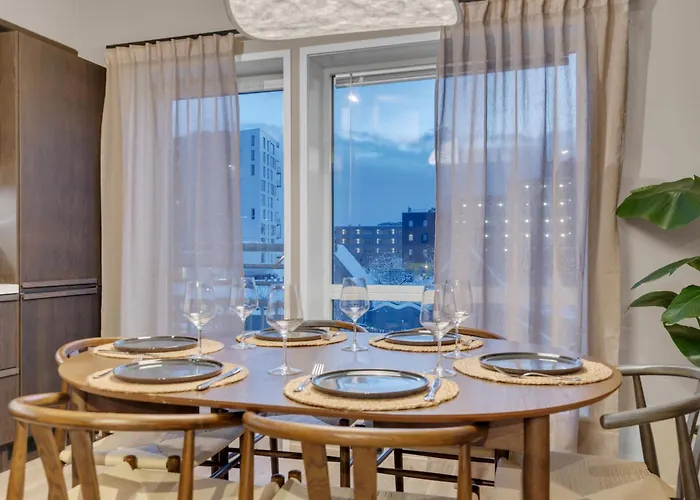 Arctic Lux With Sea & Mountain View